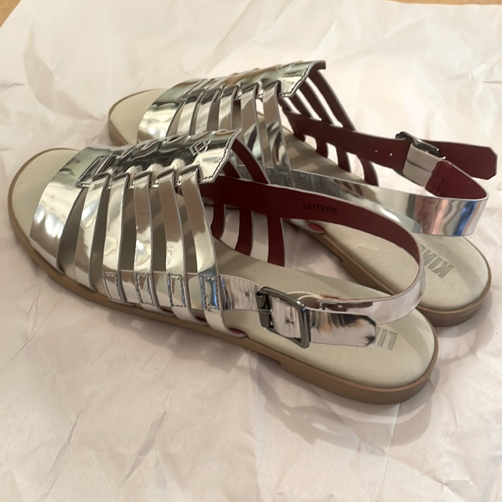 Liebeskind Sandals - Size 10 - Silver - NWOT - Picture 2 of 7